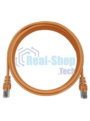 Патч-корд NTSS NTSS-PC-UTP-RJ45-5e-0.3-LSZH-OR NTSS-PC-UTP-RJ45-5E-0.3-LSZH UTP RJ-45 вил.-вилка RJ-45 cat.5e 0.3м оранжевый LSZH (уп.:1шт)