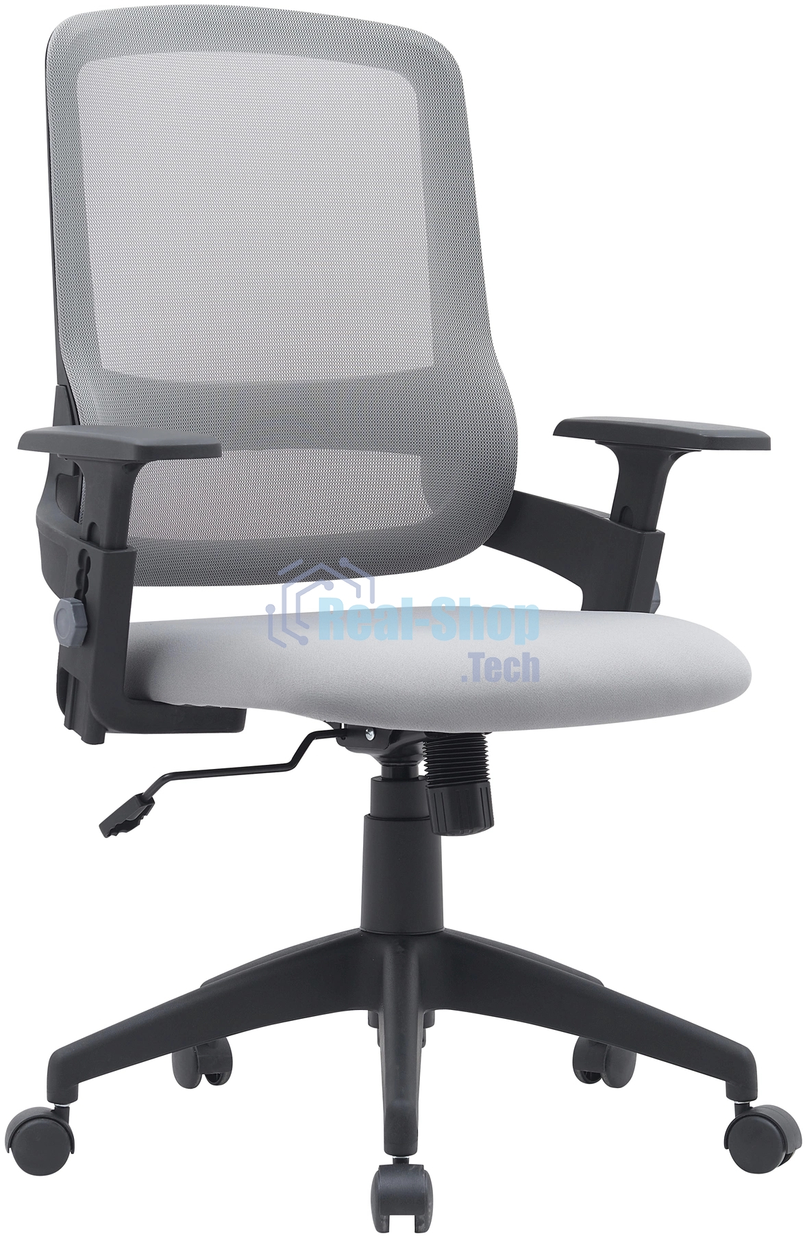 Кресло компьютерное Cactus CS-MC313-BKGY черный/серый, сетка/ткань