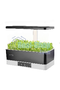 Гидропонная установка Cactus Garden 3.0л 24Вт черный (CS-LEDPOT-11)
