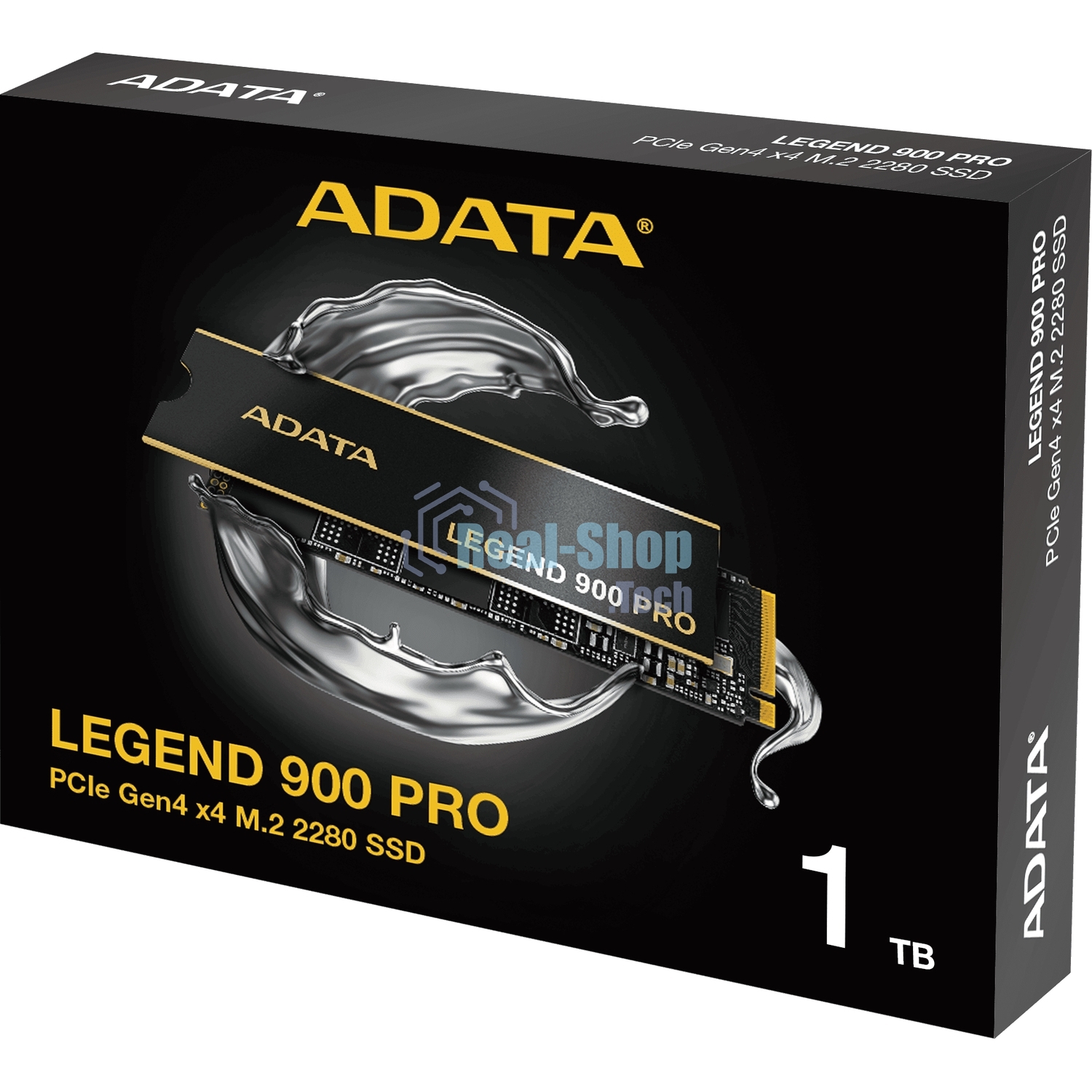 Накопитель SSD ADATA LEGEND 900 PRO, 1Tb, PCIe 4.0 x4, M.2 2280, NVMe, R/W 7400/6000