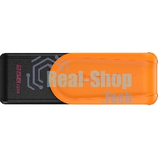 Флешка USB Kingston DataTraveler Exodia S (DTXS/256Gb), 256Gb, USB 3.2 Gen 1, R/W 70/25, оранжевый/черный