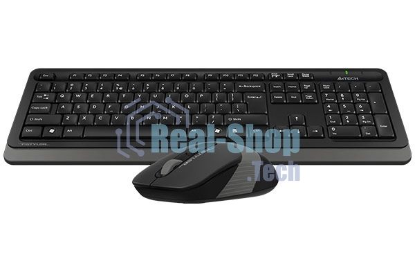 Комплект клавиатура+мышь A4Tech FStyler FG1010 беспроводной, USB, 2000 DPI, чёрный