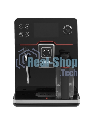 Кофемашина автоматическая Gaggia RI9781/01 NEW ACCADEMIA GLASS черный, молотый/зерновой, 1.6 л, 1900 Вт, 15 бар