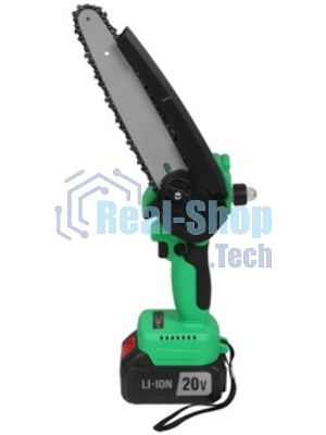 Пила цепная аккумуляторная бесщеточная Zitrek GreenSaw 20V [082-1858] 20В, 4,0А·ч Li-ion аккум. 1шт, ЗУ