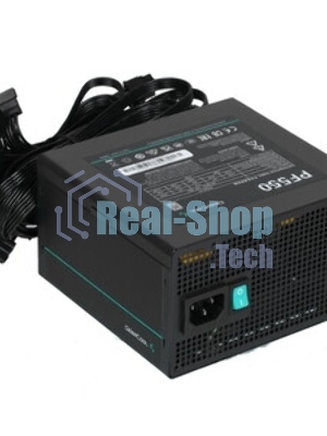 Блок питания Deepcool GAMERSTORM PF550X (ATX 2.52, 550W, PWM 120mm fan, Active PFC+DC to DC, 80+ BRONZE) RET