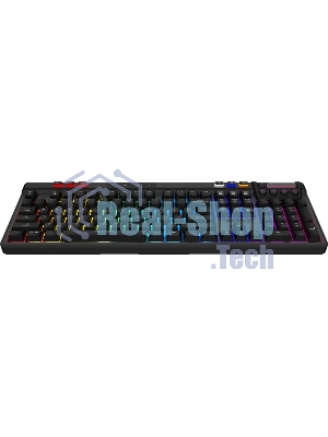 Клавиатура MSI STRIKE Pro W Silent механическая серый/черный USB Multimedia for gamer LED (подставка для запястий) (S11-43RU210-CLA)