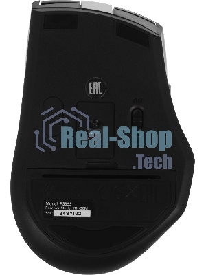 Мышь беспроводная A4Tech Fstyler FG35S черный, 2000 dpi, USB Type-A, радиоканал, кнопки - 6