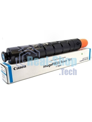 Тонер лазерный Canon TONER T01 голубой (59 500 стр.) для Canon imagePRESS C710, C810, C910