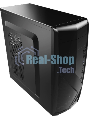 Компьютерный корпус Miditower Aerocool/Formula Cs-1102 черный ATX/micro ATX/mini ITX, USB 3.0 (без БП) 58133