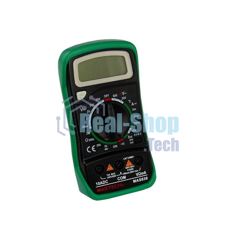 Мультиметр портативный Mastech MAS838, ручной 13-2008