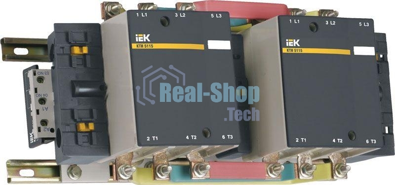 Контактор КТИ-51853 реверс 185А 230В/АС3 ИЭК KKT53-185-230-10