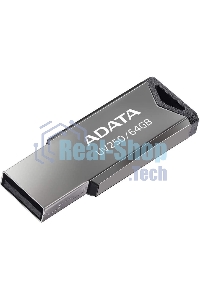 Флешка USB ADATA UV250 (AUV250-64G-RBK), 64Gb, USB 2.0, R/W 25/10, черный