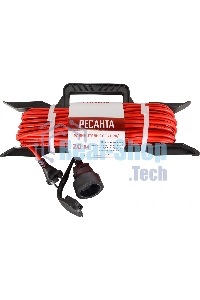 Удлинитель силовой на раме, СУ-2х1-20/1 (IP44) Ресанта