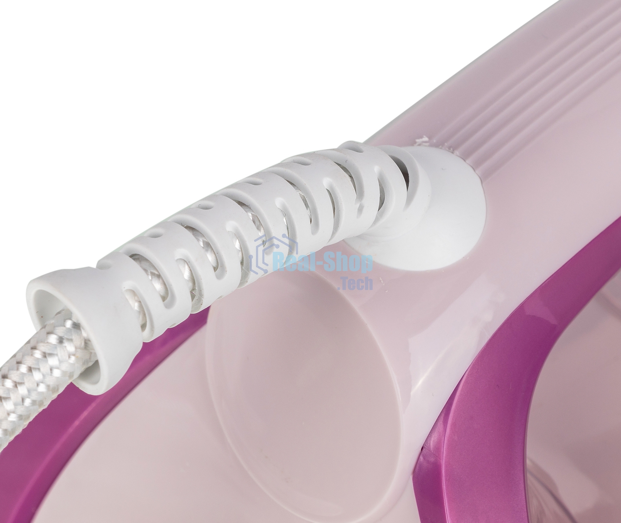 Утюг Polaris PIR2668AK 3m белый/розовый 2600Вт