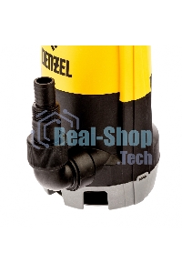 Дренажный насос для чистой и грязной воды Denzel DP-600S, 600 Вт, напор 7 м, 13000 л/ч