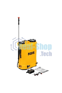 Опрыскиватель ранцевый аккумуляторный Denzel D-16LA, 16 л, щелочной акк., 12 В, 8 А·ч