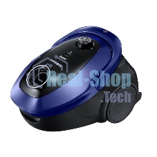Пылесос Samsung SC20M255AWB синий, 460/2000 Вт, уборка сухая, пылесборник мешок 2.5 л