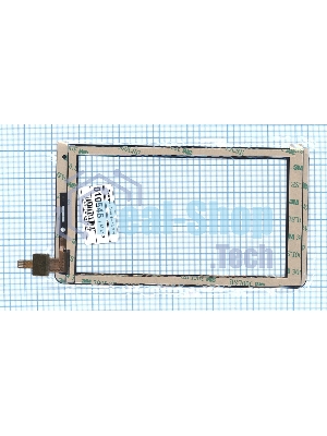 Сенсорное стекло (тачскрин) C196131A1-FPC740DR, черное