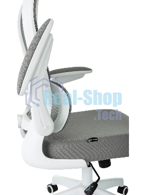 Кресло Бюрократ Sigma WH 1 серый, сетка