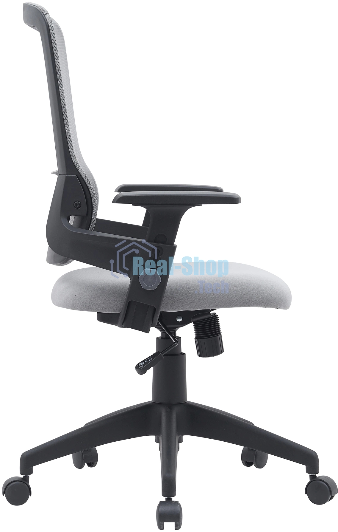 Кресло компьютерное Cactus CS-MC313-BKGY черный/серый, сетка/ткань