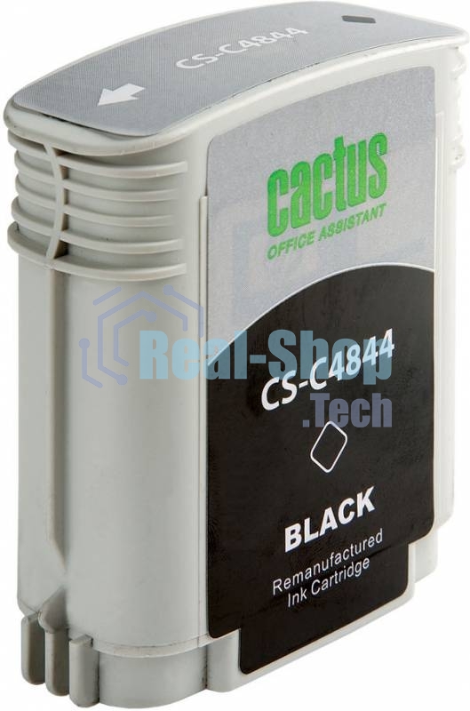 Картридж струйный Cactus CS-C4844 черный (72 мл) для №10 HP 2000/2500/1000/1100/1200