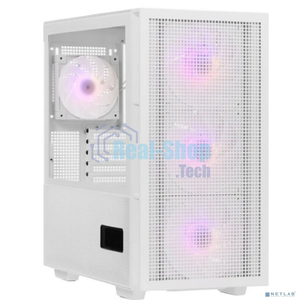 Компьютерный корпус Deepcool CH560 WH без БП, боковое окно (закаленное стекло)