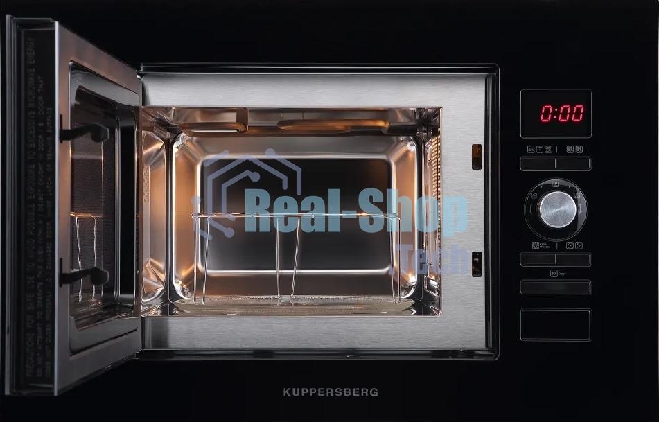 Микроволновая печь встраиваемая Kuppersberg HMW 625 B 20 л, High-Tech, 800 Вт, черный
