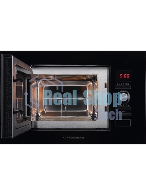 Встраиваемая микроволновая печь Kuppersberg HMW 625 B 20 л, High-Tech, 800 Вт, черный