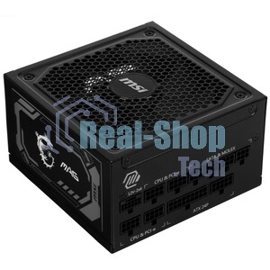 Блок питания MSI MAG A1250GL PCIE5, 1250W, 80 PLUS Gold, полностью модульный, ATX 3.0, PCIE5