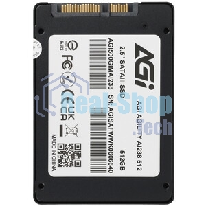 Накопитель SSD AGi SATA-III 512GB AGI512G25AI238 AI238 2.5