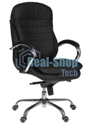 Кресло руководителя Бюрократ T-9950MSG-F Fabric черный Light-20, крестов. пластик, подст. для ног