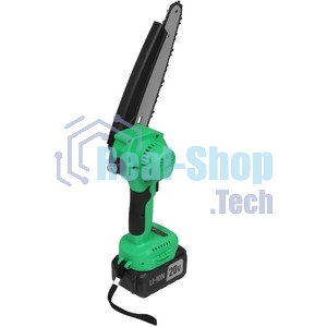 Пила цепная аккумуляторная бесщеточная Zitrek GreenSaw 20V [082-1858] 20В, 4,0А·ч Li-ion аккум. 1шт, ЗУ