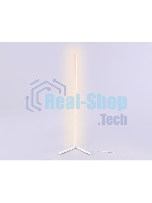 Светильник Ambrella light FL8020 WH белый LED 15W RGB D32*1250 (ПДУ РАДИО 2.4G)