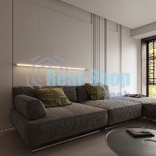 40134/LED / Светильник настенный светодиодный Alto LED латунь 3000K