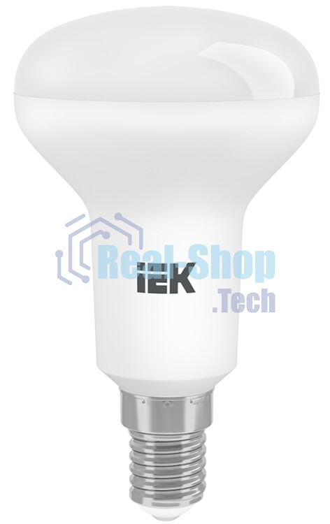 Лампа светодиодная IEK LLE-R50-5-230-30-E14 ECO R50 5Вт 3000К теплый белый E14 450лм 230-240В