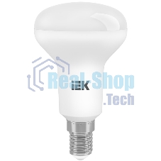 Лампа светодиодная IEK LLE-R50-5-230-30-E14 ECO R50 5Вт 3000К теплый белый E14 450лм 230-240В