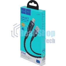 Кабель Hoco U117 IP(01481) 1м черный