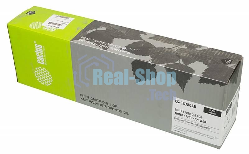 Картридж лазерный Cactus CS-CB380AR черный для CLJ MFP CP6015X/6015XH/6015DE (16500 стр.)