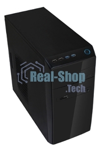 Компьютерный корпус InWin POWERMAN ES726BK USB 3.0 (Mini Tower, mATX, 450W PM-450ATX, USBx2, USB 3.0x2 + Audio, черный)
