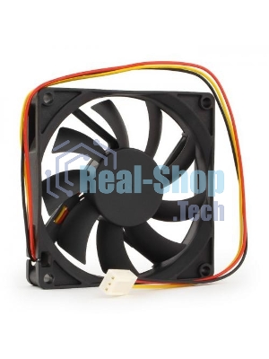Вентилятор Gembird D8015ВM-3, 80x80x15 подшипник, 3 pin, провод 30 см , OEM 100