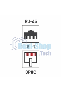 Переходник Rexant сетевой LAN, (гнездо 8Р8С (Rj-45) - гнездо 8Р8С (Rj-45))