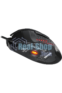 Мышь проводная Redragon Gainer черный, 3200 dpi, USB, кнопки - 6