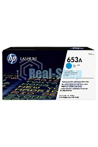 Тонер Картридж HP 653A CF321A голубой для HP MFP M680 (16000 стр.)