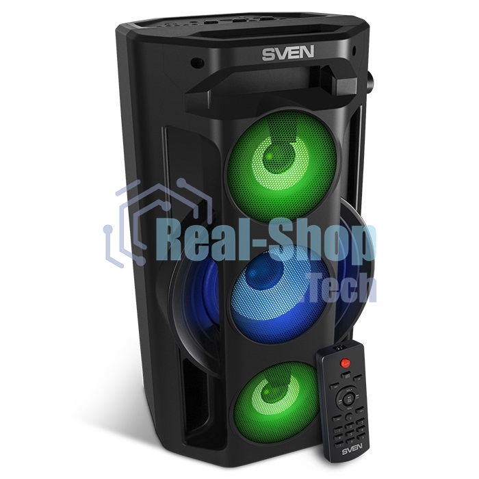 Колонка портативная Sven АС PS-680 черный 65W 1.0 BT