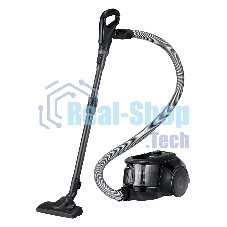 Пылесос Samsung VC18M21D0VG/EV титан, 380/1800 Вт, уборка сухая, пылесборник контейнер 1.5 л