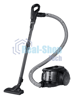 Пылесос Samsung VC18M21D0VG/EV титан, 380/1800 Вт, уборка сухая, пылесборник контейнер 1.5 л