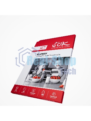 Фотобумага CC Glossy; 180gsm; A4*50 глянцевая; 180г/м2; формат А4; 50 листов