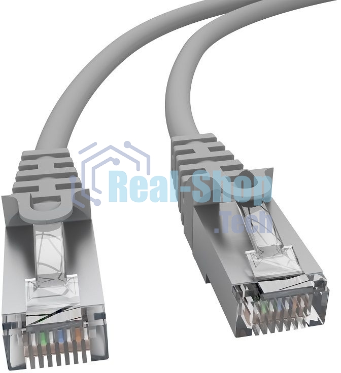 Патч-корд NTSS NTSS-PC-FTP-RJ45-5e-3.0-LSZH-GY NTSS-PC-FTP-RJ45-5E-3.0-LSZH FTP RJ-45 вил.-вилка RJ-45 cat.5e 3м серый LSZH (уп.:1шт) 26AWG