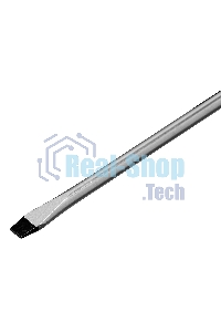 Отвертка Сибртех, SL5,0 х 100 мм, CrV, 2-х компонентная рукоятка