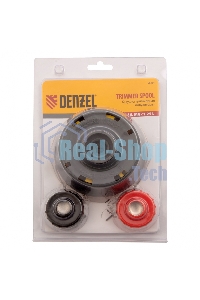 Катушка тримм. полуавт быстрая заправка шестигранник HEX х15,6 болт5/16 лев.М8 лев. Denzel